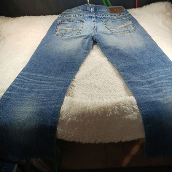 Ariat M6 Slim Boot Womans Distressed Denim Jeans 100%Cotton 30x28 Measurements. - Picture 16 of 16